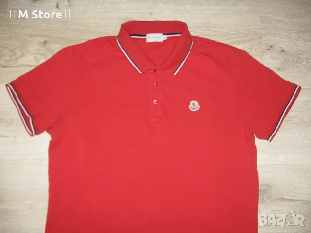 Moncler мъжка тениска размер L, снимка 2 - Тениски - 49970752