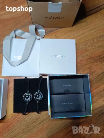 Различни варианти TOTWOO гривни за влюбени - Дизайнерска серия, снимка 11 - Смарт гривни - 50575514