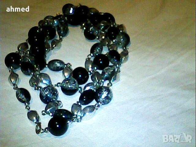 разкошно колие и престен  ot стеклени МУРАНО, снимка 2 - Колиета, медальони, синджири - 39255902