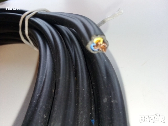 Кабели СВТ 3х 2.5мм - 9м.и 3 х 1.5мм - 11м., снимка 8 - Кабели - 52585049