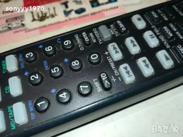 SONY RM-U306 AUDIO REMOTE CONTROL-ВНОС SWISS 3012241136, снимка 8 - Ресийвъри, усилватели, смесителни пултове - 48496526