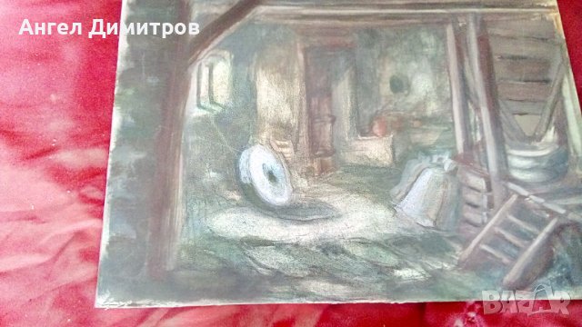 Нева Тусузова картина смесена техника сценография , снимка 3 - Картини - 38937194