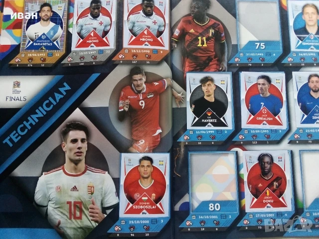 Стикер албум UEFA NATIONS LEAGUE FINALS - Topps - 2022, снимка 6 - Колекции - 50645048