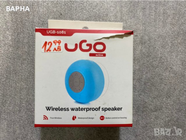 Портативна тонколонка uGo UGB-1081, снимка 5 - Bluetooth тонколони - 44651621