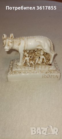 Статуетка вълчицата от Рома, снимка 2 - Други ценни предмети - 40393030