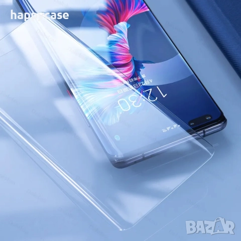 Huawei P60 Pro / Nova 11 Pro / 3D UV ТЕЧНО ЛЕПИЛО Стъклен протектор за екран, снимка 6 - Фолия, протектори - 40936273
