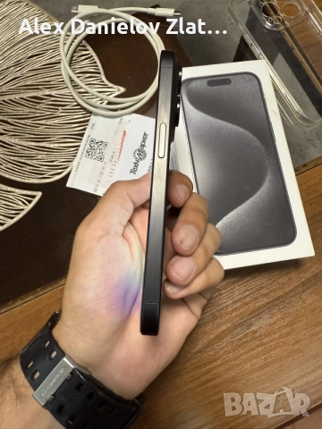 Iphone 15 Pro 128GB Отключен, снимка 11 - Apple iPhone - 55906679