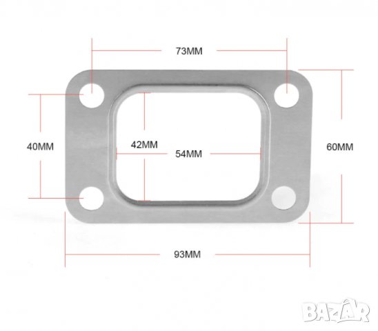 Гарнитура за турбо DOWNPIPE Т25 Т28 Т3 GT Т3 Twin Scroll, снимка 9 - Аксесоари и консумативи - 31948228
