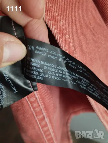 Дънково яке Zara р-р L., снимка 4 - Якета - 49311015