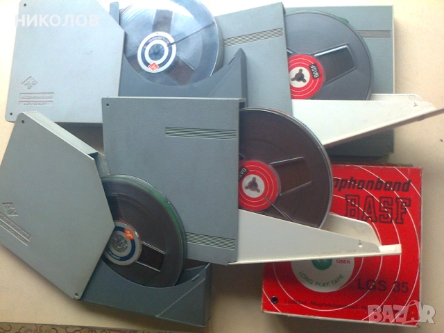 18 см. магнетофонни ролки BASF / AGFA, снимка 2 - Други музикални жанрове - 53776099