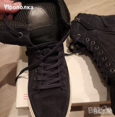 Мъжки обувки Espirt №44 произведено Португалия, естествени, като нови, снимка 6 - Кецове - 53450956