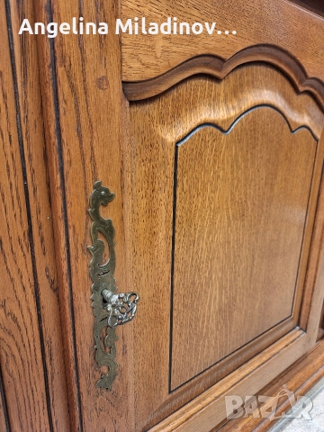 Винтидж трапезен бюфет дъб масив , снимка 7 - Бюфети - 52584040