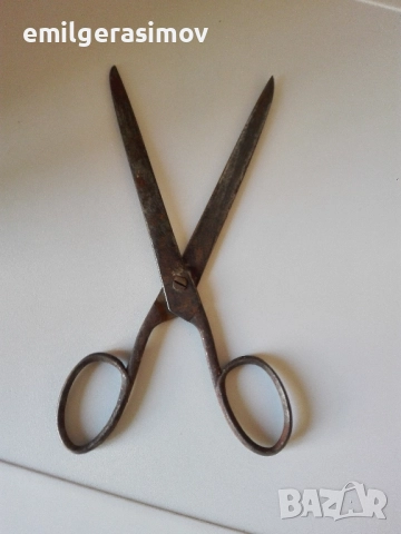 Стари шивашки ножици и ретро маша за коса., снимка 13 - Антикварни и старинни предмети - 31458190
