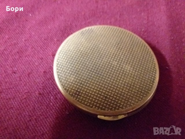 Стара пудриера с огледало, снимка 6 - Други ценни предмети - 34521783