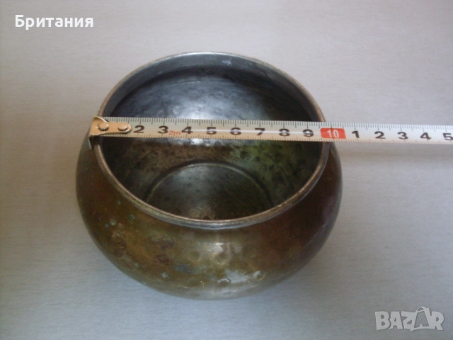Медно "бакърено" гарненце., снимка 4 - Антикварни и старинни предмети - 52939243