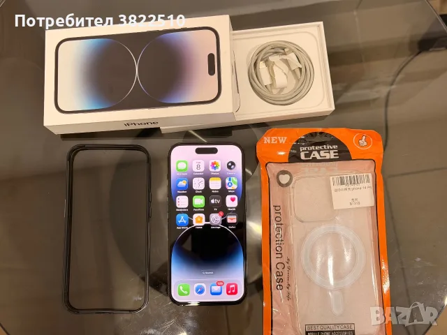 iPhone 14 Pro 128 GB Space Black, снимка 2 - Apple iPhone - 56143525