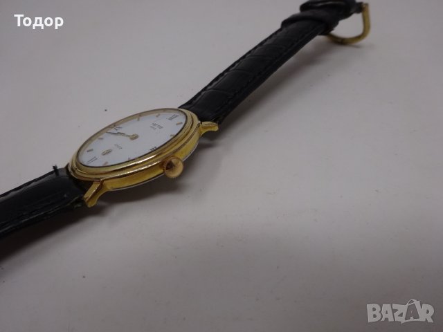 Дамски френски кварцов часовник HERMA с позлатена каса, снимка 8 - Дамски - 42564590