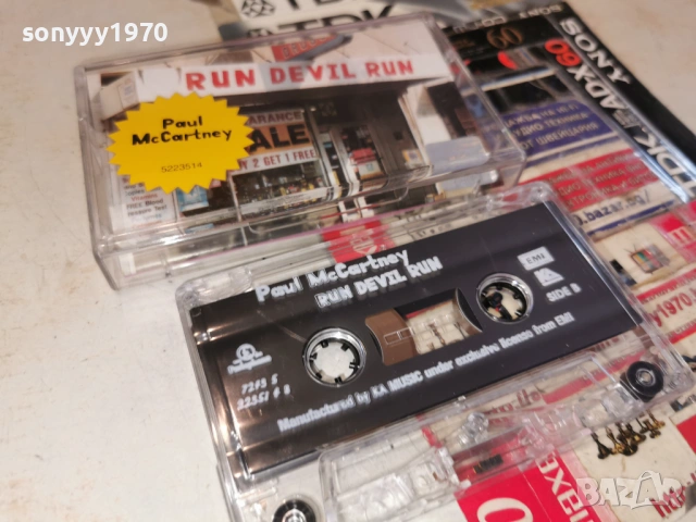 PAUL MC CARTNEY-ORIGINAL TAPE 1002261620, снимка 12 - Аудио касети - 53430204
