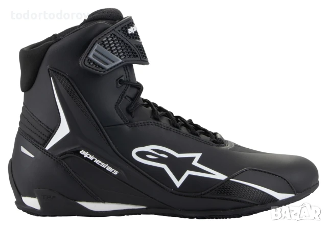 Мото боти обувки ботуши ALPINESTARS FASTER-4 BLK/WHT, снимка 3 - Аксесоари и консумативи - 50463454