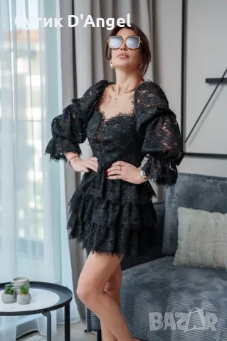 рокля KIARA IN BLACK, снимка 3 - Рокли - 49453342