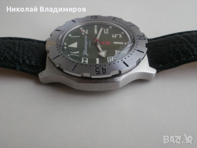 Командирски автоматичен Восток Wostok руски мъжки ръчен часовник, снимка 7 - Мъжки - 50086343