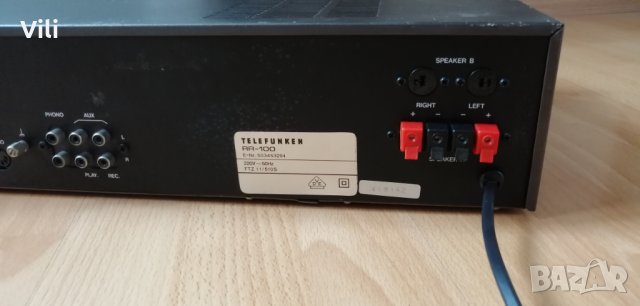 Ресивър Telefunken RR-100, снимка 12 - Ресийвъри, усилватели, смесителни пултове - 39063393