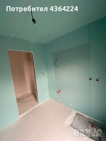 Строително монтажни работи с гипскартон стени и тавани,полагане на ламинат, снимка 13 - Монтажи - 48760478