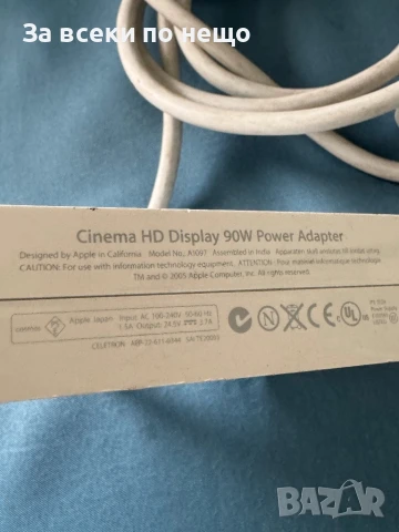 Apple A1097 Оригинално захранване за монитор, снимка 4 - Монитори - 50445743