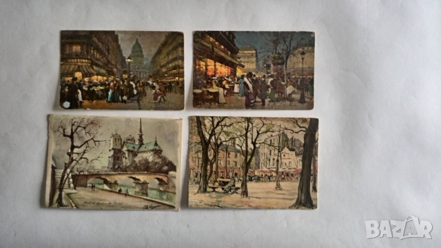 стари френски пощенски картички, снимка 14 - Филателия - 36338090