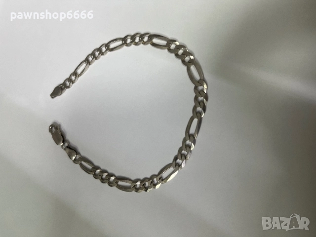 Сребърна гривна 925, снимка 5 - Гривни - 52193919