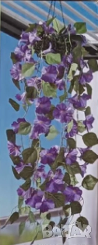 Флорална светлинна декорация - LED Слънчева кошница с цветя, снимка 10 - Други - 51948631