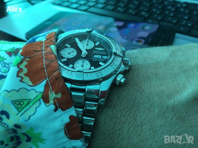 Breitling Chrono Super Ocean A13340, снимка 2 - Мъжки - 51059178