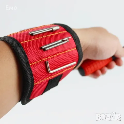 Магнитна гривна, лента за инструменти - Синя, снимка 2 - Други инструменти - 48734065