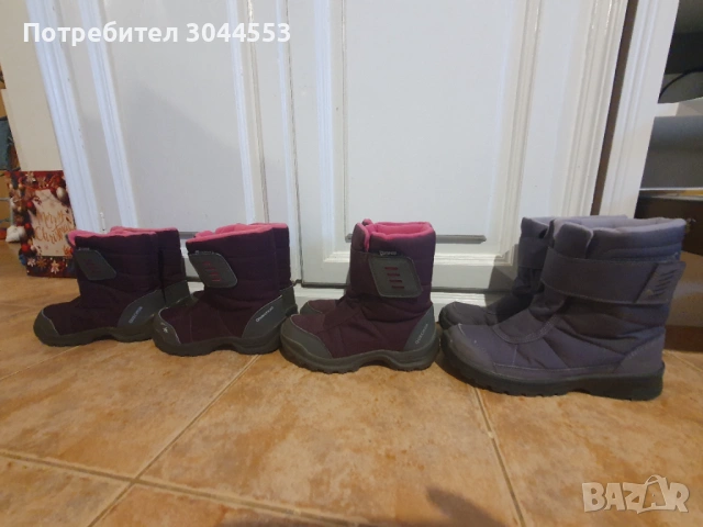 Детски ботуши Декатлон Quechua размер 32, 33, 34, 36, снимка 5 - Детски боти и ботуши - 53065072