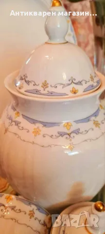 VOHENSTRAUSS Johann Seliman , BAVARIA  ,GERMANY. Възхително ,красив комплект за хранене, снимка 8 - Сервизи - 49999999