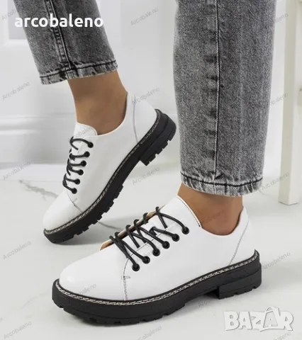 Дамски бели ежедневни обувки Jewell, снимка 2 - Дамски ежедневни обувки - 48977719