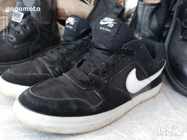 мъжки маратонки,кецове SB NIKE® Delta Force Vulc 942237 010 Black/White/Anthracite/White,SB,N- 42-43, снимка 3 - Маратонки - 44586913