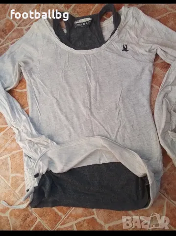 SC&CO 🔝❤️ Сет от два броя дамски блузи две в едно, снимка 4 - Блузи с дълъг ръкав и пуловери - 47604592