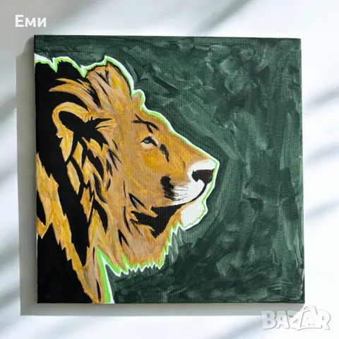 Картина на платно 40х40, снимка 2 - Картини - 47390964