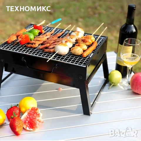 Преносима скара за въглища, снимка 14 - Други стоки за дома - 53664341