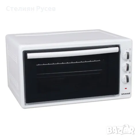 0031  Готварска печка / фурна SNAIGE SNO 4200W цена 245лв 42 литра  / цвят бял / без котлони отгоре 