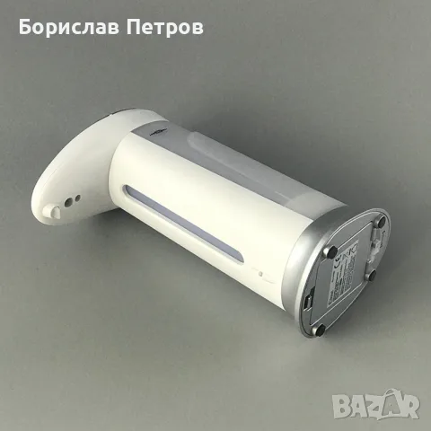 Автоматичен дозатор за сапун Soap Magic / Цвят: бял; Съвместимост: 300ml; Батерии: 4 х ААА, снимка 9 - Аксесоари за баня - 55754822