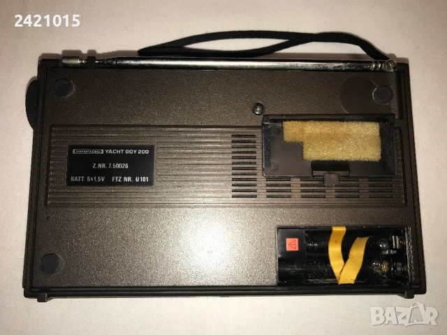 Радио Радиоприемник Grundig Yacht Boy 200, снимка 2 - Радиокасетофони, транзистори - 51062886