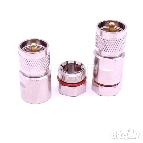 Конектор UHF male / високо качество, снимка 3 - Друга електроника - 51900113