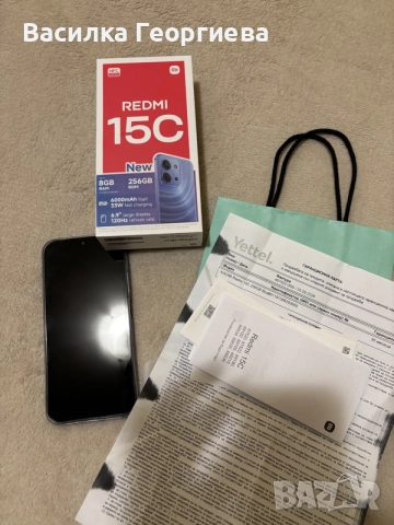 xiomi redmi 15c нов с 3години гаранция, снимка 3 - Xiaomi - 56056338