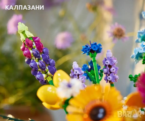 LEGO® Icons 10313 - Букет диви цветя - Wildflower Bouquet, снимка 12 - Конструктори - 44191887