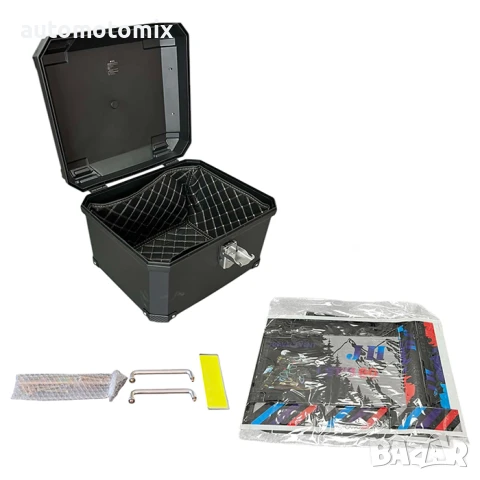 Куфар за мотоциклет, Мото куфар 57L – Идеален за пътуване и багаж, снимка 5 - Аксесоари и консумативи - 50156803