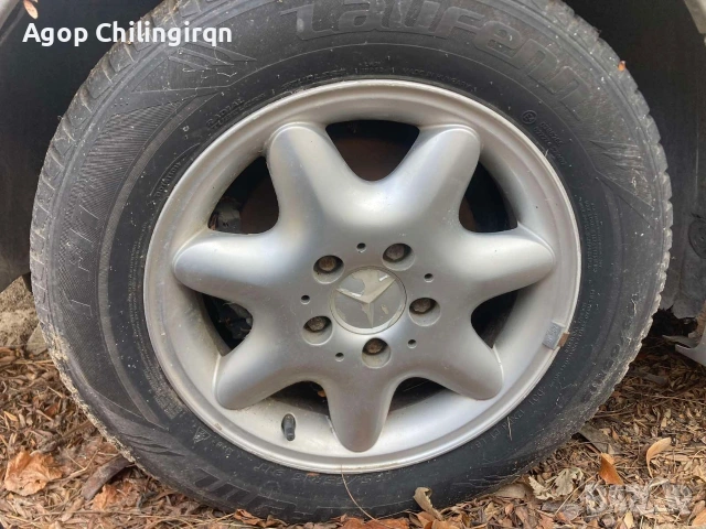 джанти с гуми за мерцедес 5х112, снимка 3 - Гуми и джанти - 53075931