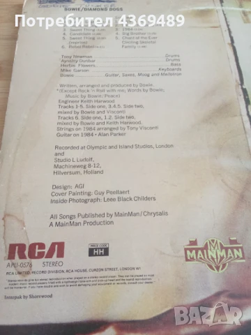 Плоча Дейвид Бауи , снимка 4 - Грамофонни плочи - 51306923