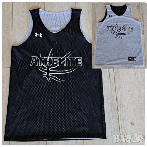 UNDER ARMOUR Детски спортни потници с две лица 11-12 г, снимка 2 - Детски тениски и потници - 41590200